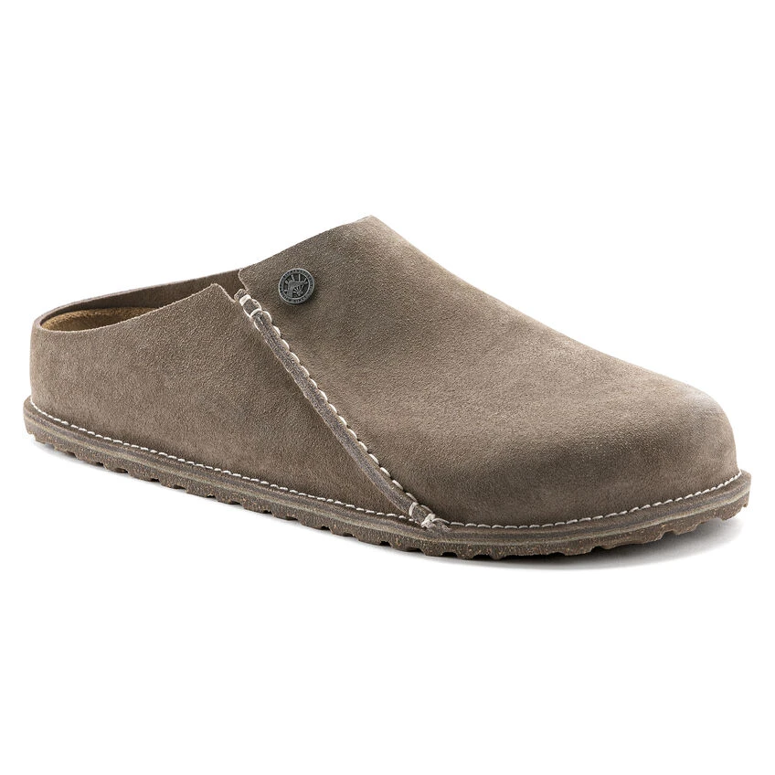 Birkenstock Zermatt Suede Leather Slippers