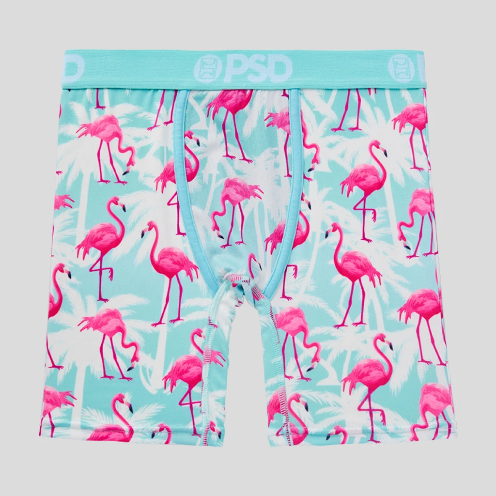 PSD Tropical Flamingo Youth Boxer Briefs