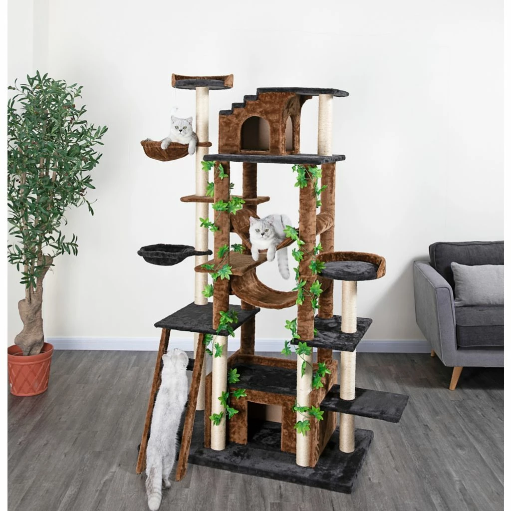 Go Pet Club 77 inch Cat Tree Condo