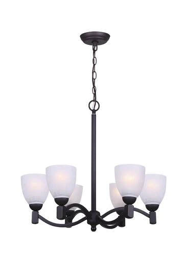 Grenadier 6-Light Chandelier in oil-rubbed bronze