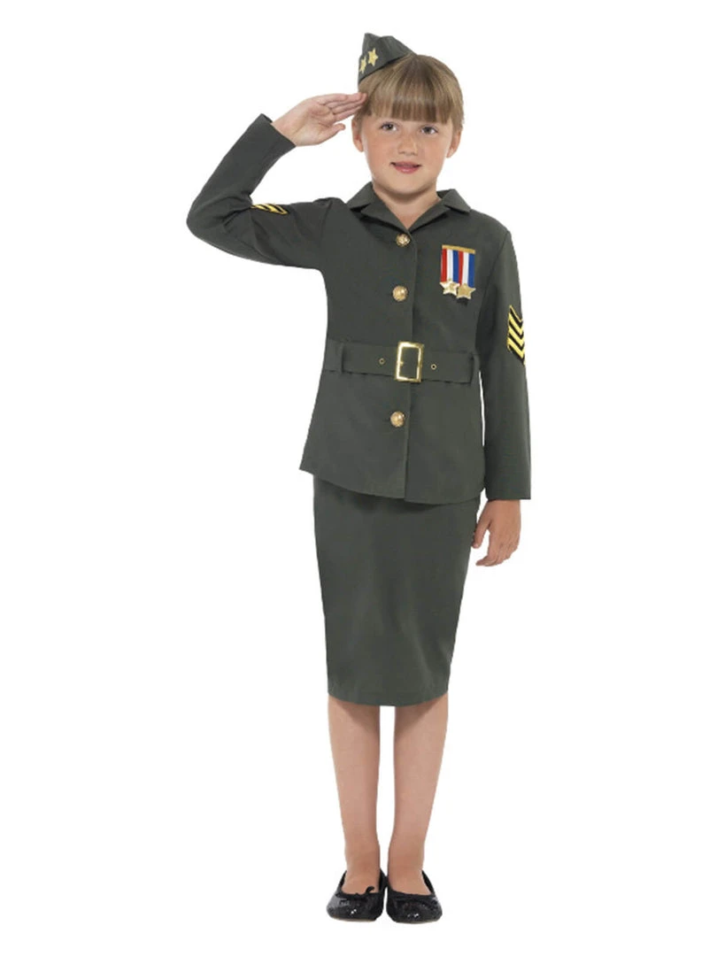 WW2 Army Girl Costume