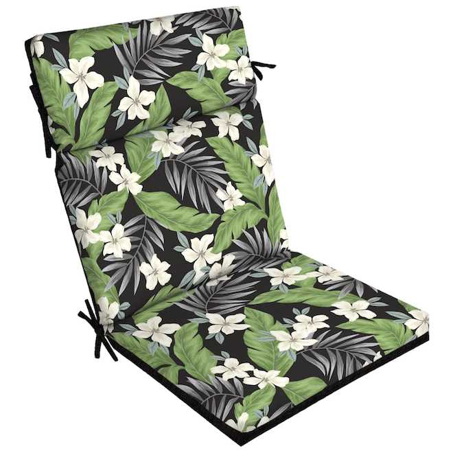 Oliani Tropical Floral Patio Chair Cushion
