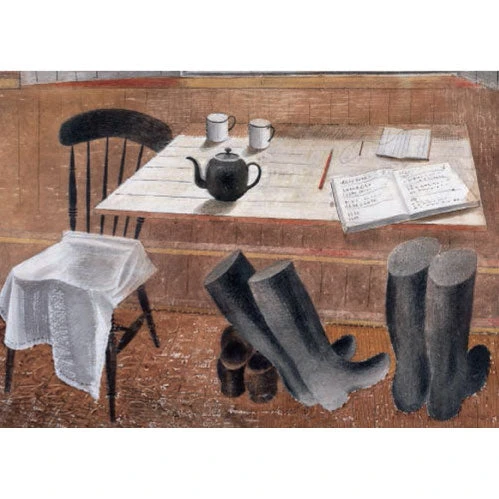 Eric Ravilious Observer Corps Hut Greeting Card