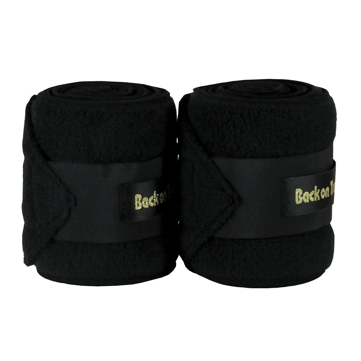 Back On Track Therapeutic Ceramic Black Polo Wraps