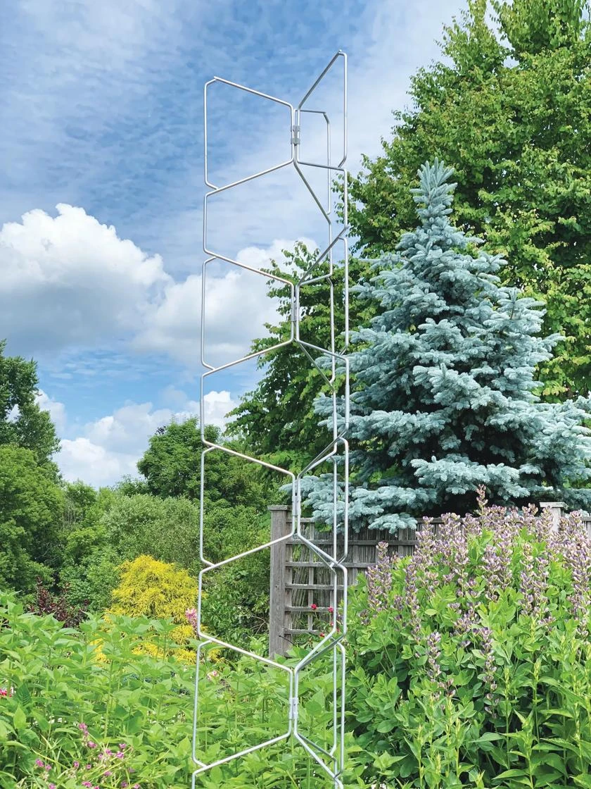 Vertex Universal Tall Tower in garden setting