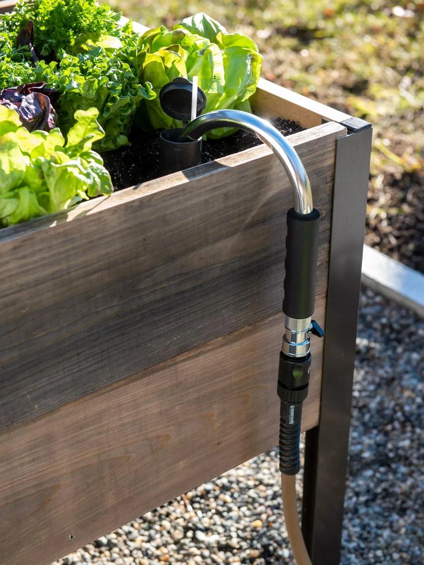 Water Reservoir Filler Wand in use