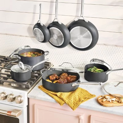 Figmint 12pc Aluminum Cookware Set