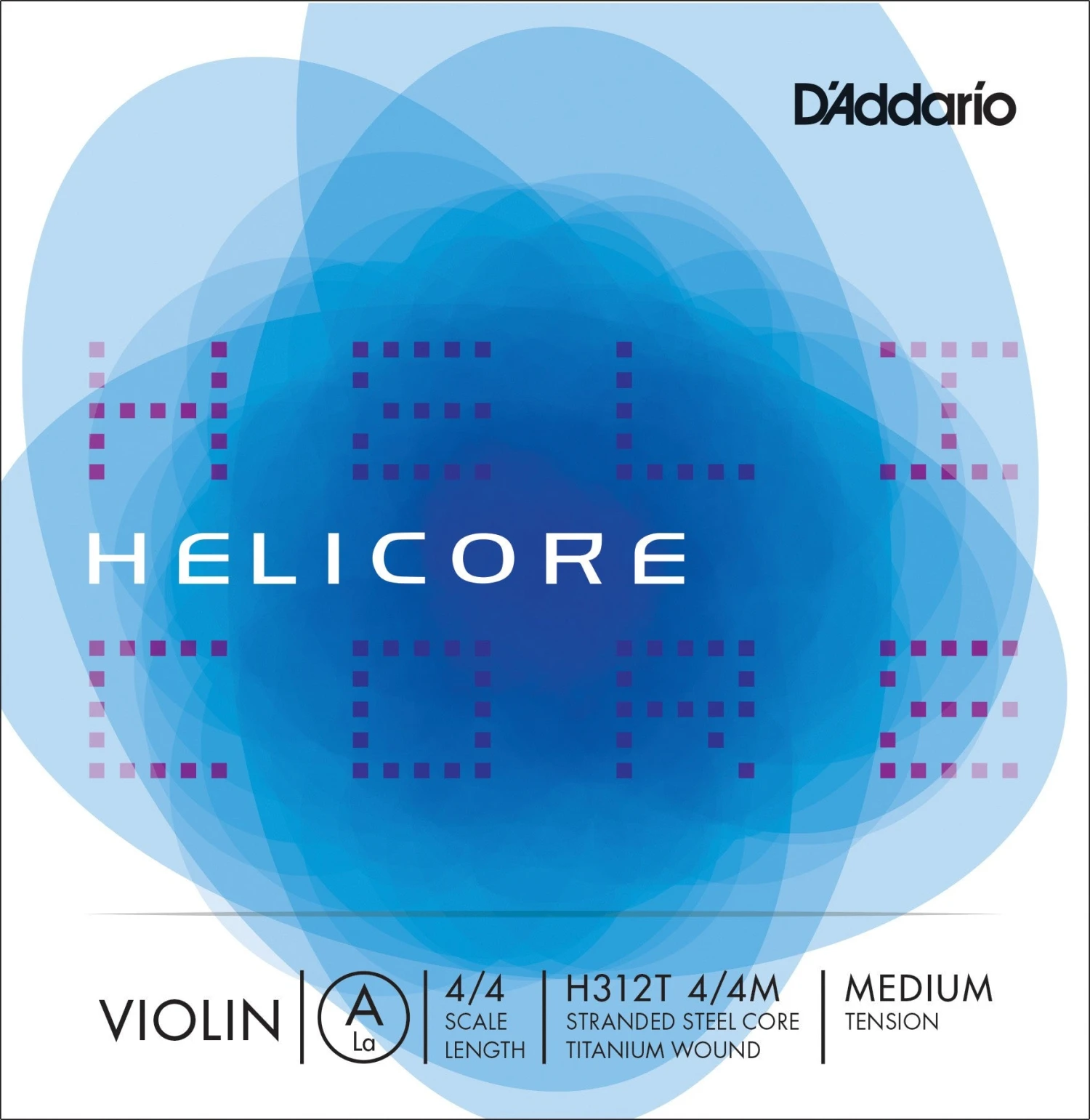 D'Addario Helicore Violin A String Titanium