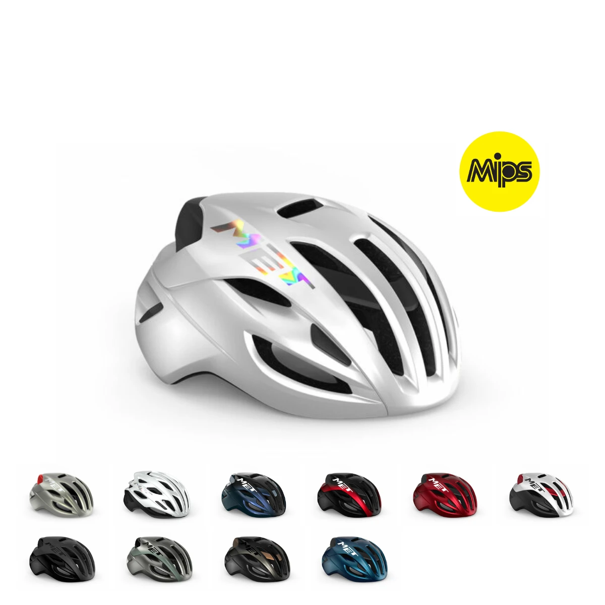 MET Rivale Mips Road Cycling Helmet Asian Fit