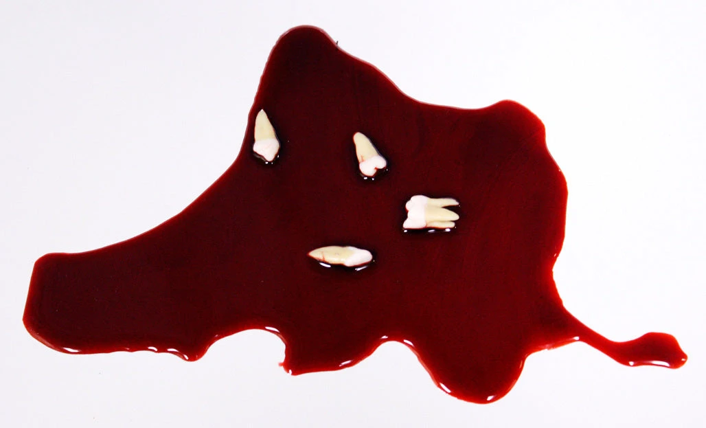 Dapper Cadaver Blood Pool with Teeth
