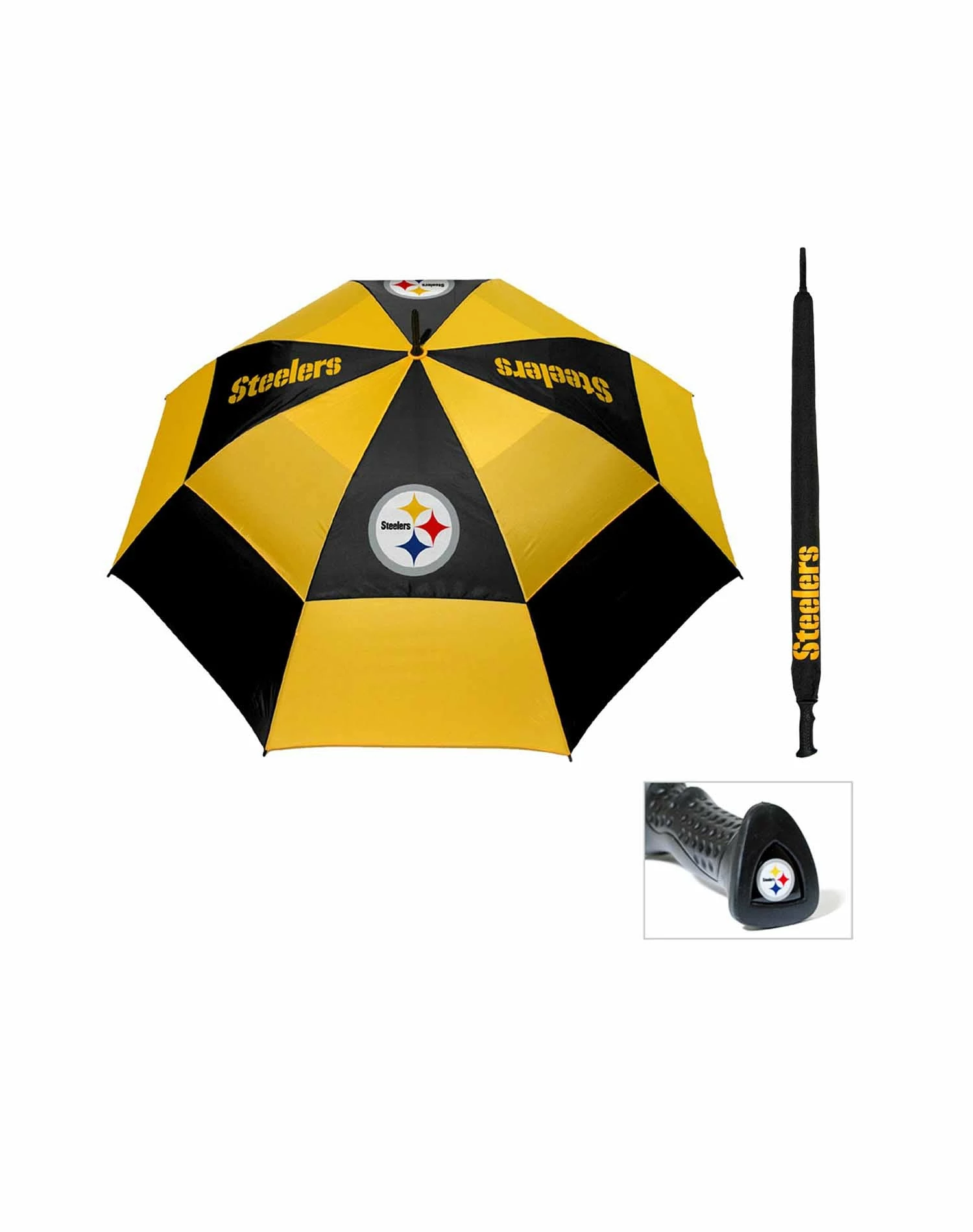 CaddiesShack NFL Golf Umbrella in action