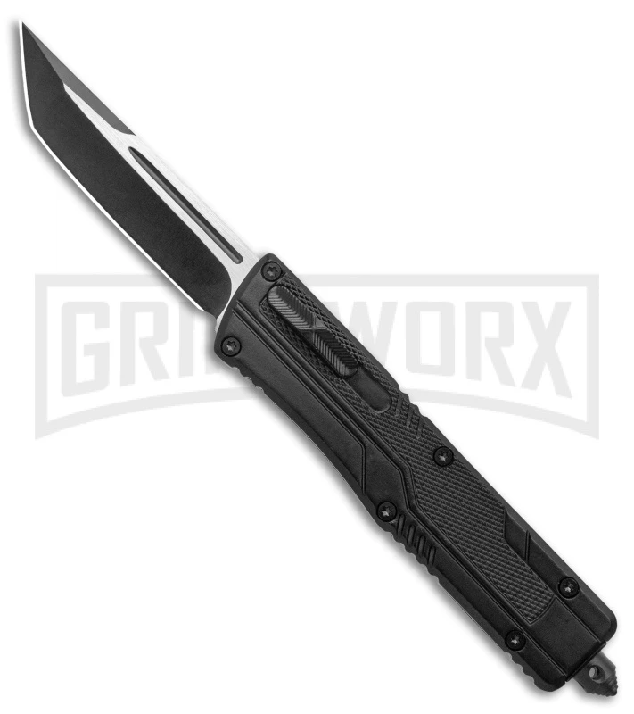 Rumble Slim Black OTF Knife
