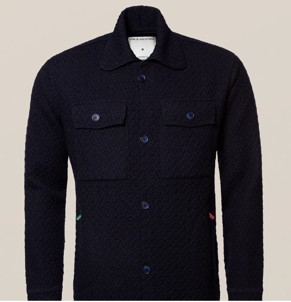 Eton X Dale of Norway Wool Overshirt