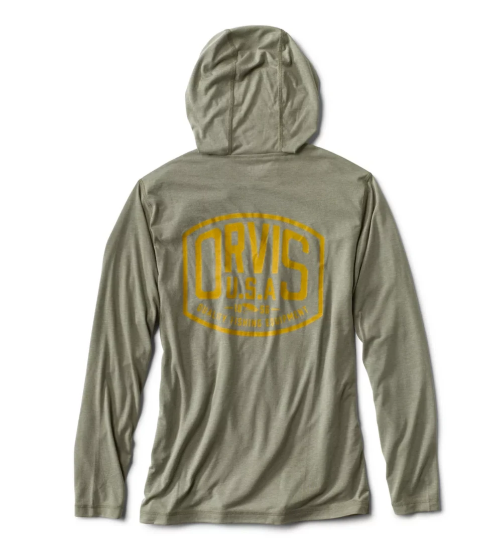 Orvis Off The Water Logo Drirelease Hoodie