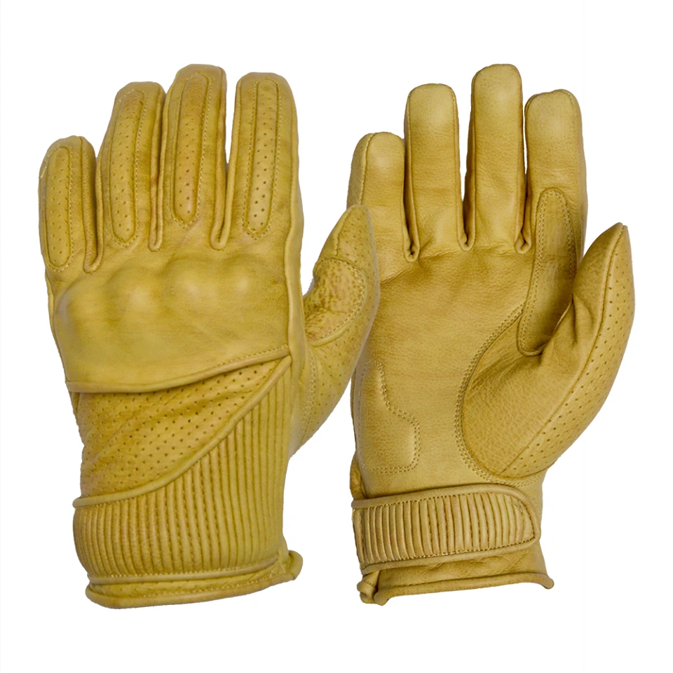 GOLDTOP Viceroy Tan Leather Gloves