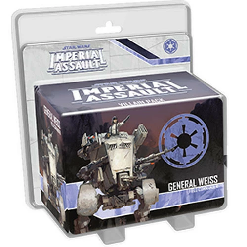 General Weiss Villain Pack with AT-ST miniature