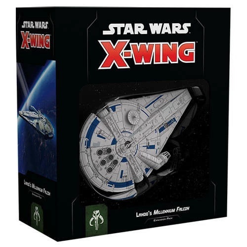 Lando's Millennium Falcon X-Wing Miniature