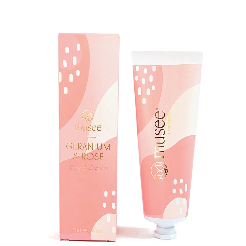Musee Bath Geranium Rose Hand Cream