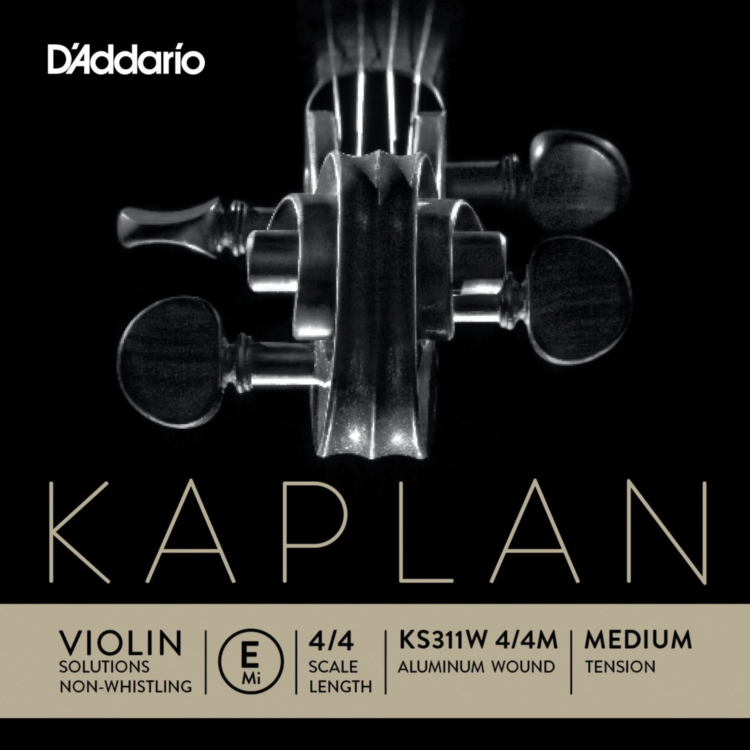 D'Addario Kaplan Non-Whistling Violin E String