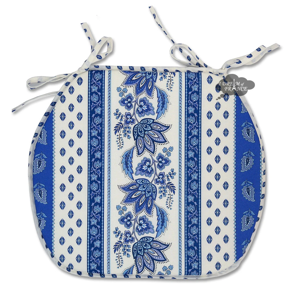 Le Cluny Lisa White French Country Chair Pad