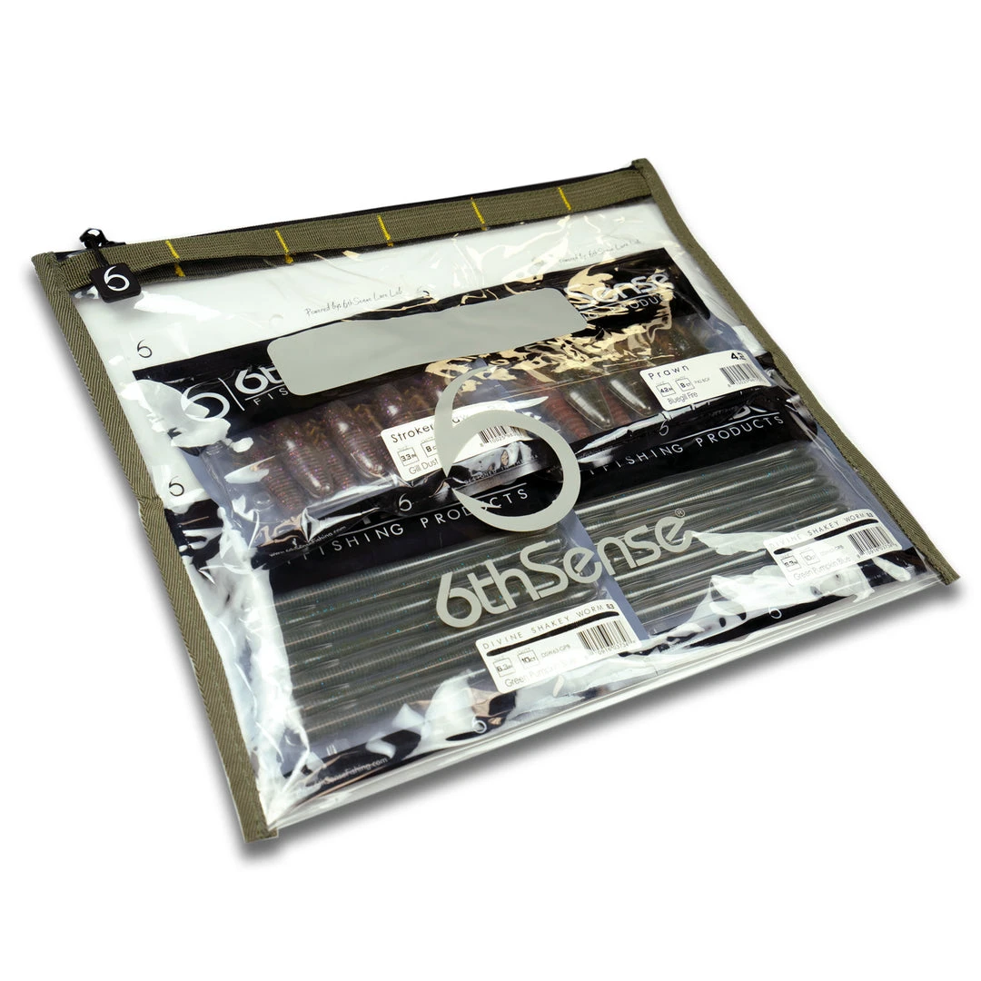 6th Sense BaitZip Pro Bag in Green Pumpkin