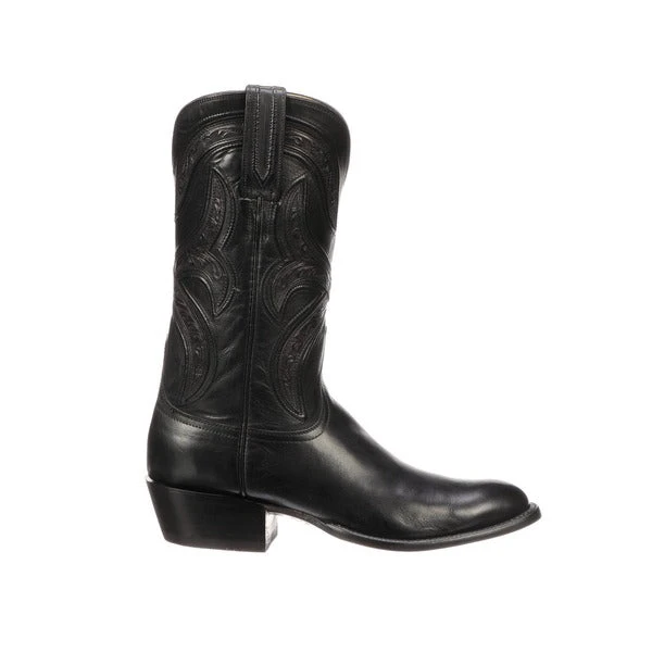 Lucchese Knox Black Western Boot