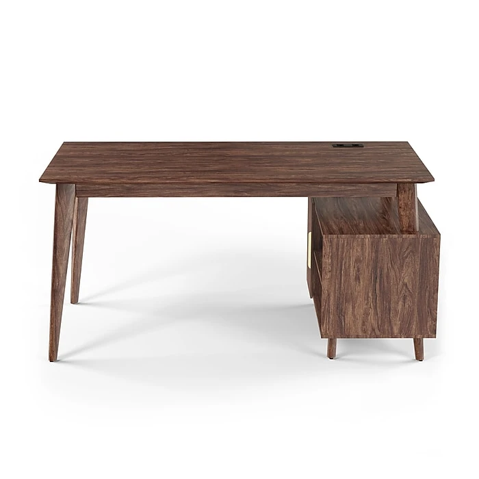 Union & Scale MidMod 60 Desk in Espresso Finish