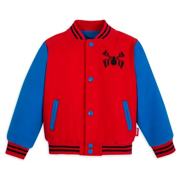 Disney Spider-Man Letterman Jacket For Kids