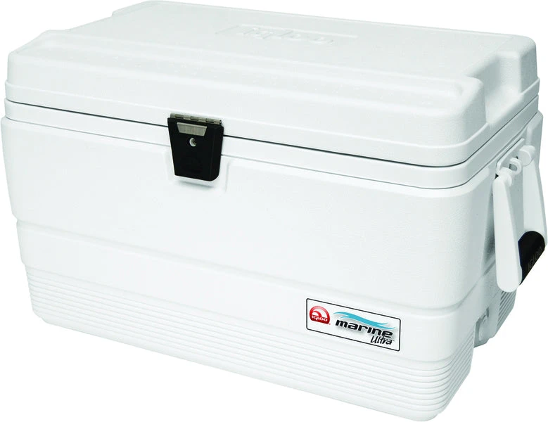 Igloo Marine Ultra Cooler on boat deck