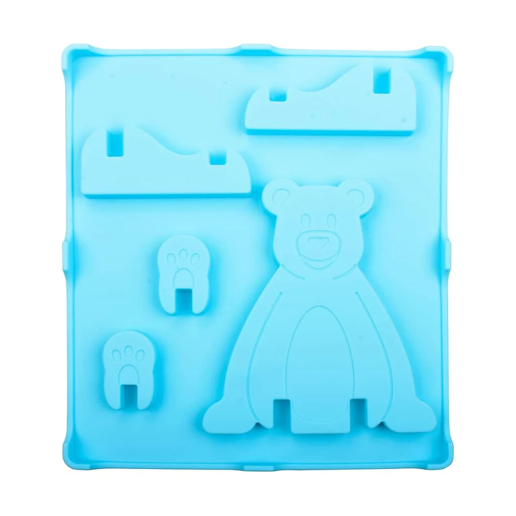 Bear Silicone Puzzle Mold
