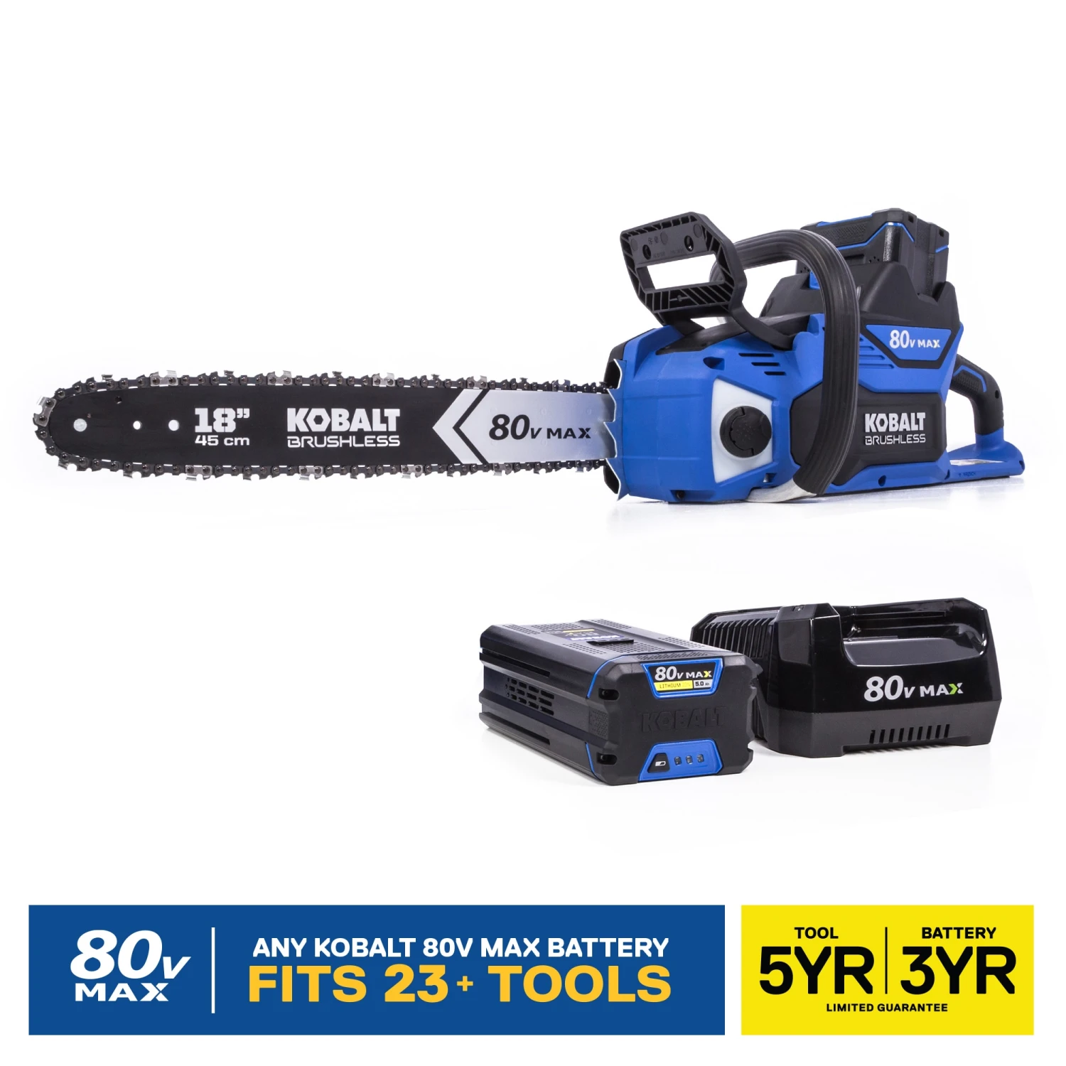 Kobalt 80V Cordless Chainsaw