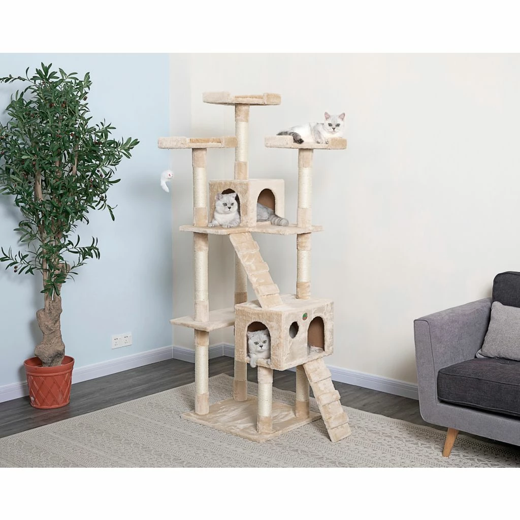 Go Pet Club 72 inch Cat Tree Condo