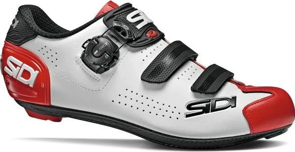 Sidi Alba 2 White/Red Cycling Shoes