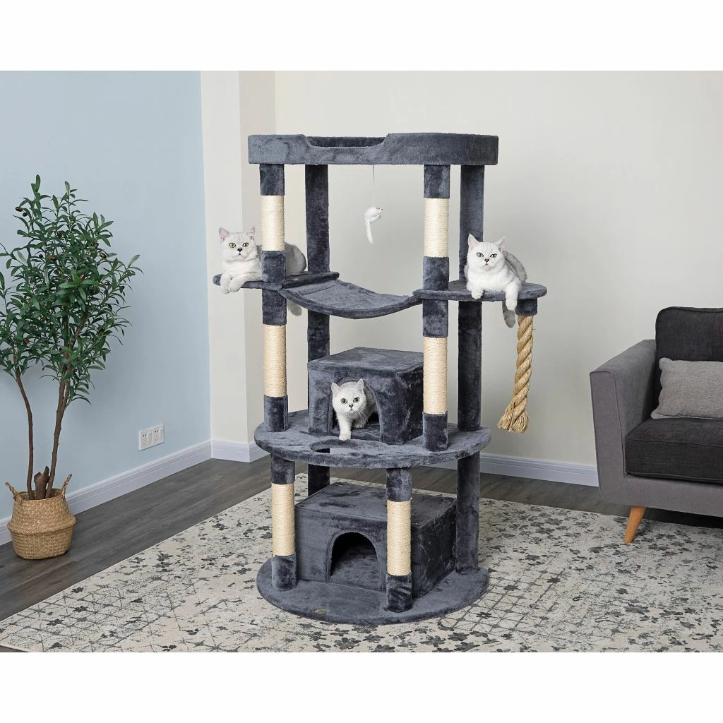 Go Pet Club 60 in. Jungle Rope Cat Tree