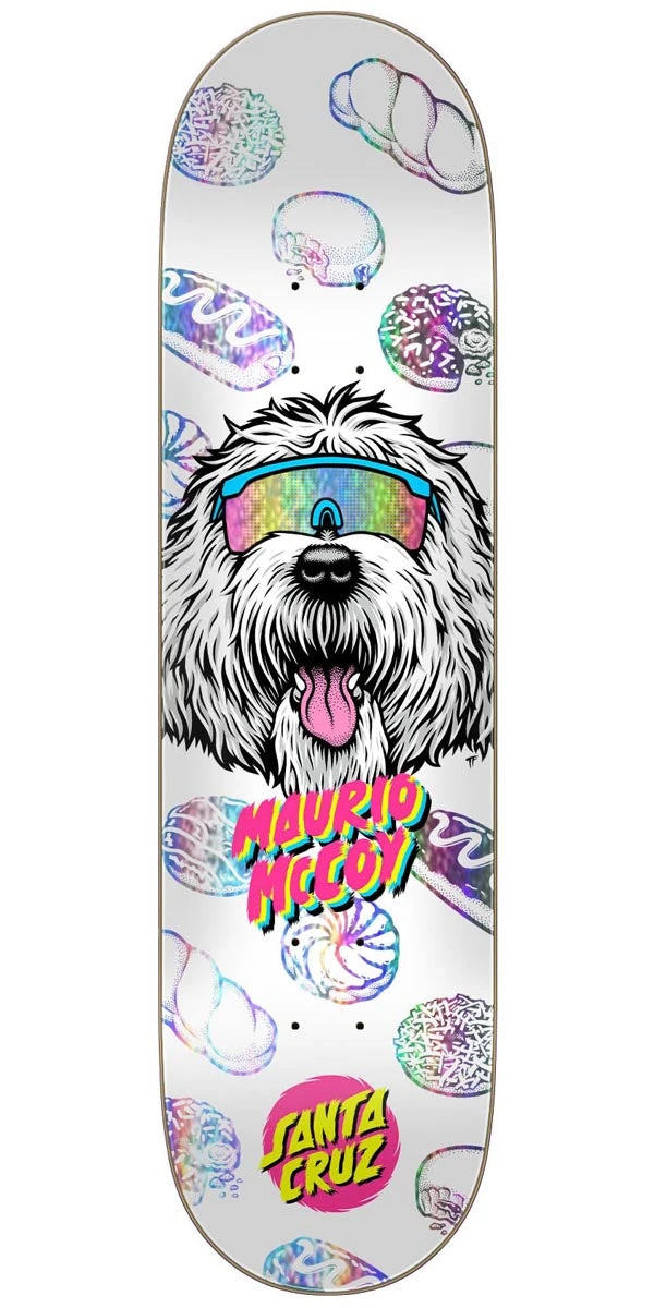 Santa Cruz McCoy Donut Dog VX Skateboard Deck
