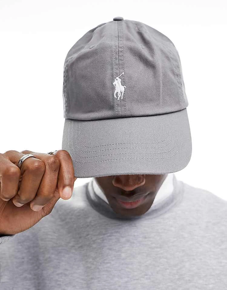 Polo Ralph Lauren Grey Cap with Pony Logo