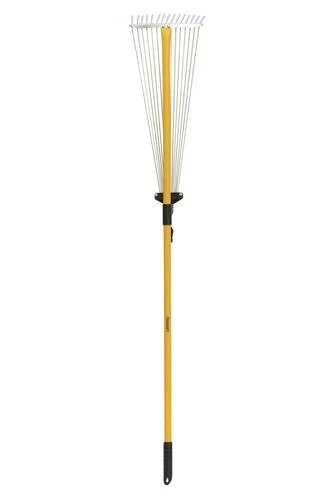Yardworks adjustable steel rake
