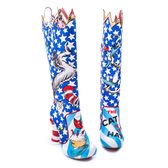 Irregular Choice Cat in the Hat Boots