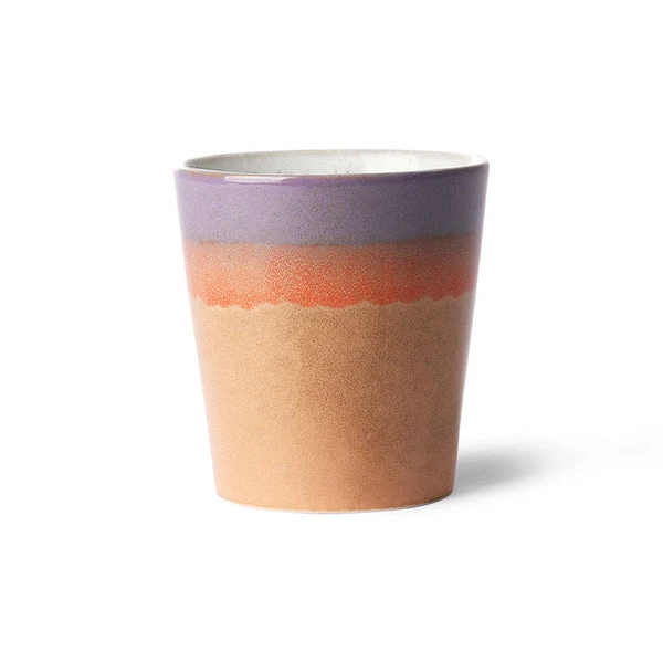 HKliving 70's Ceramics Coffee Mug Sunset