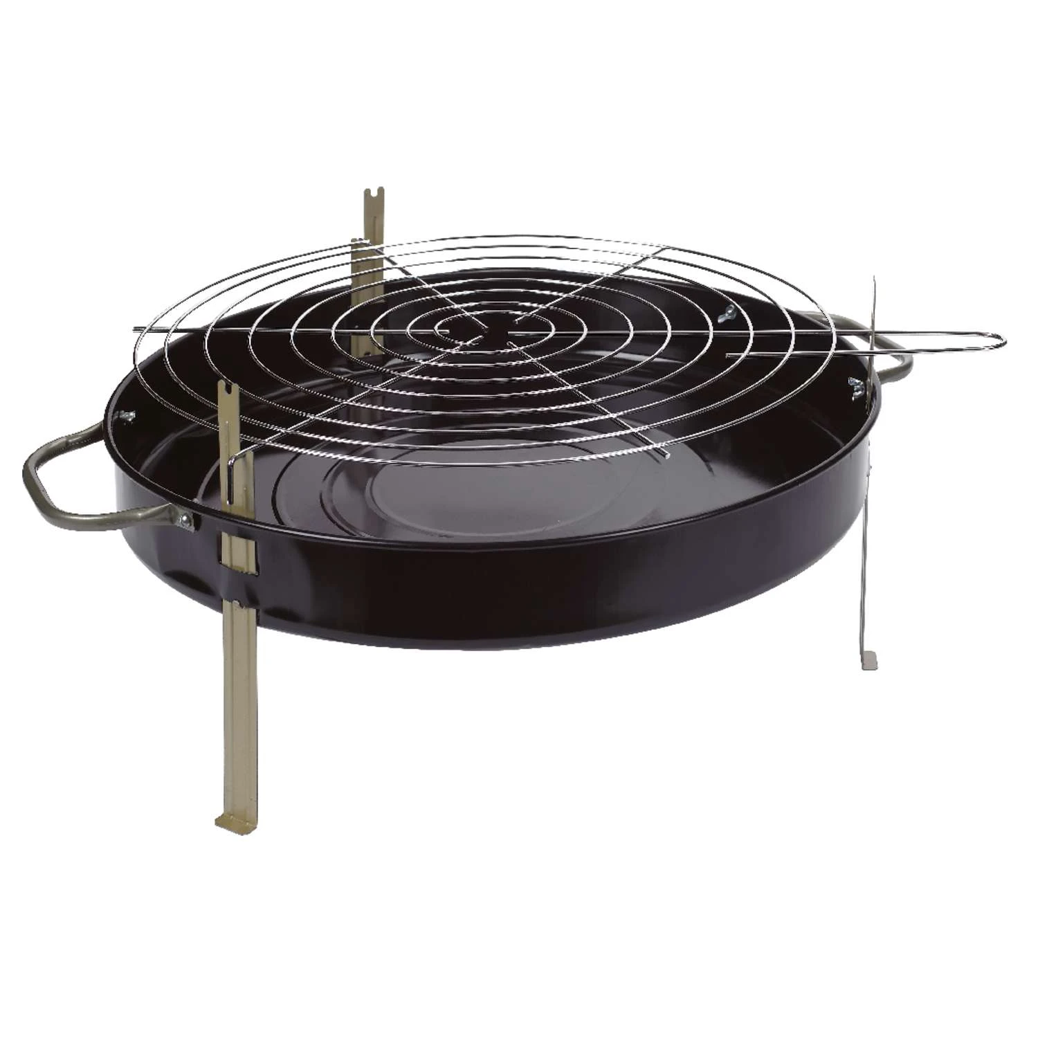 Marsh Allen charcoal grill with cooking grid