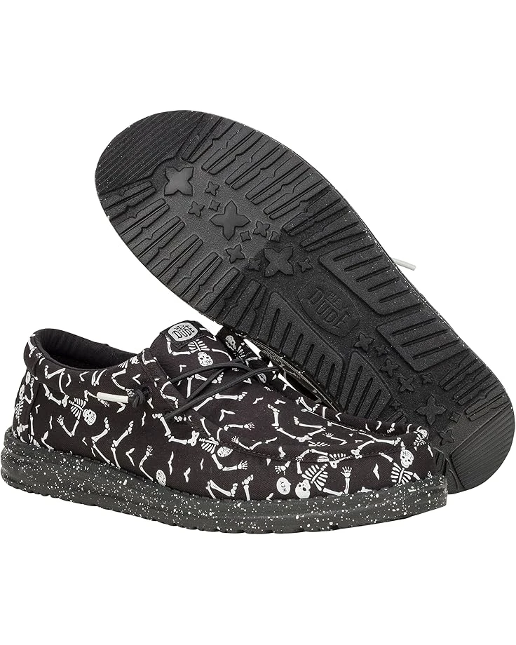 Hey Dude Wally Skeletons Sneakers