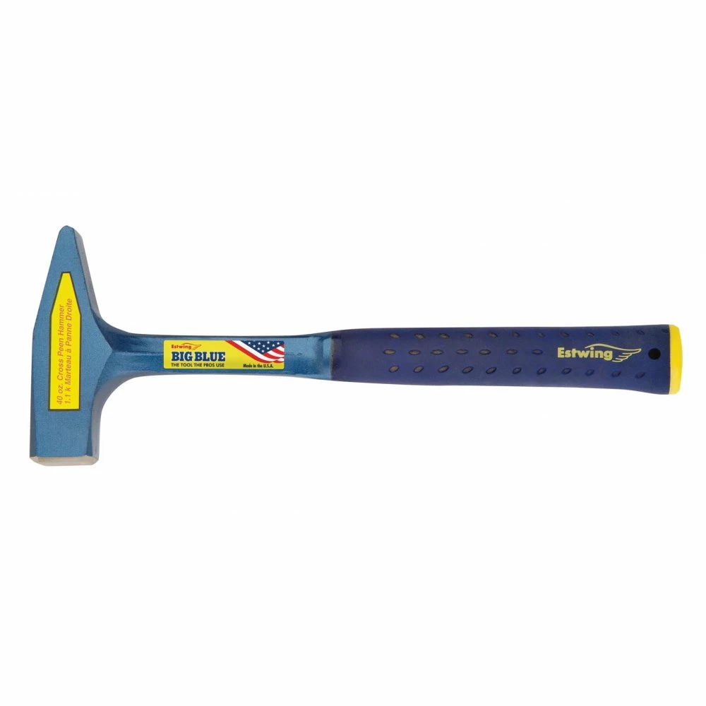 Estwing 40 Oz Cross Peen Hammer with blue coating