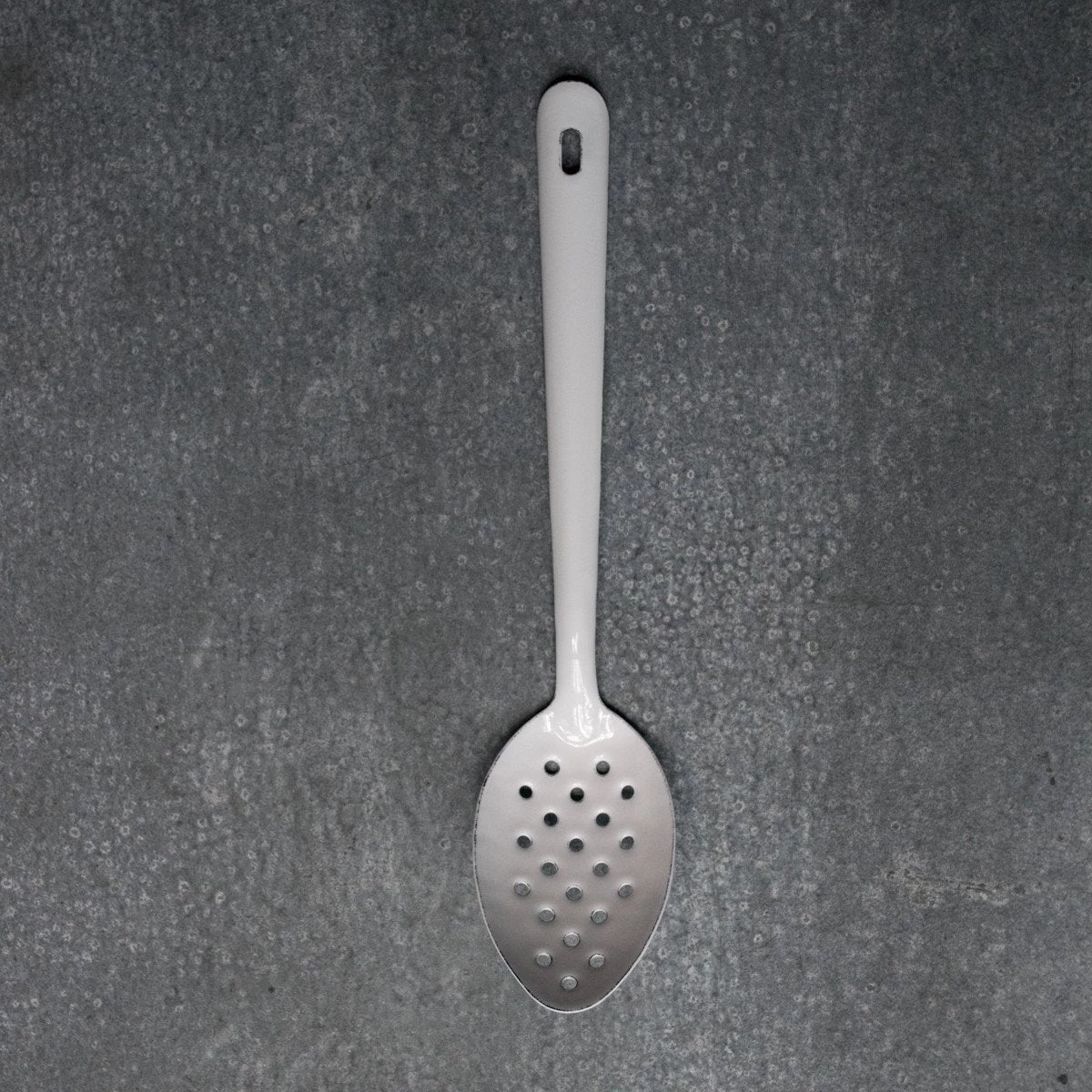 Falcon Enamelware Perforated Spoon