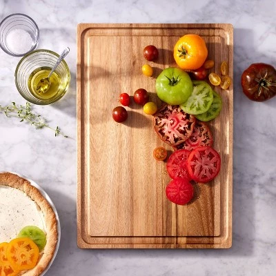Figmint Acacia Wood Carving Board