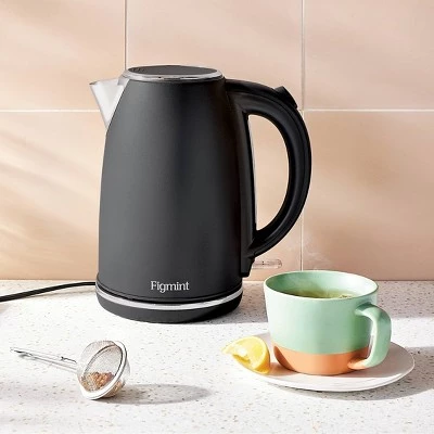 Figmint Electric Kettle with Chrome Trim