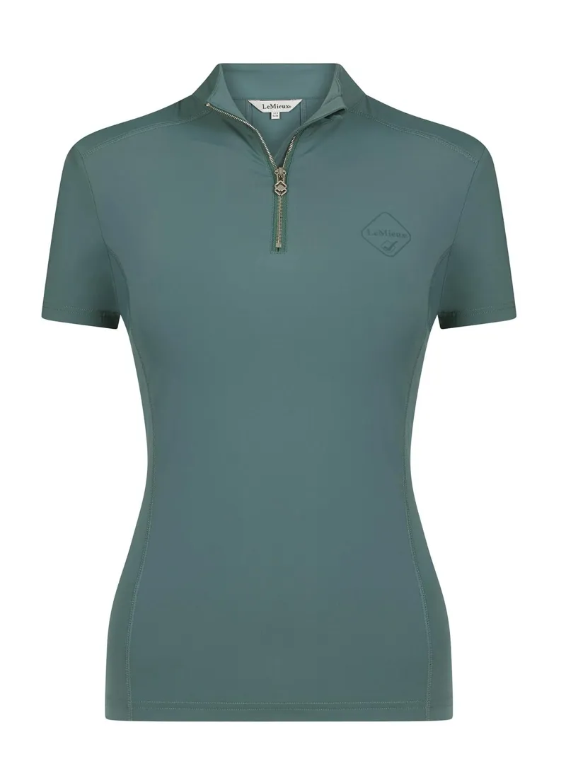 LeMieux Activewear Short Sleeve Base Layer Sage