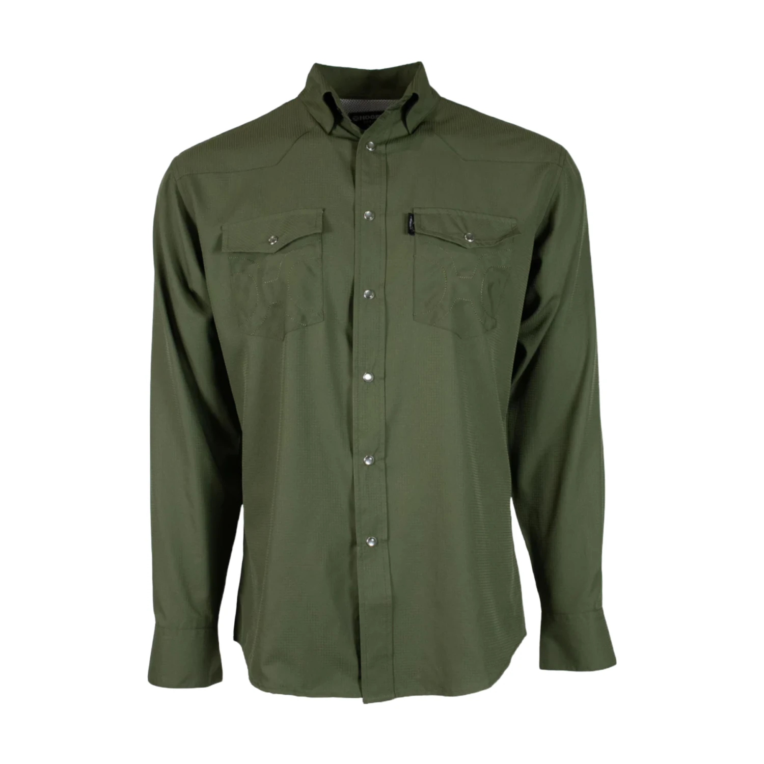 Hooey SOL Olive Green Shirt