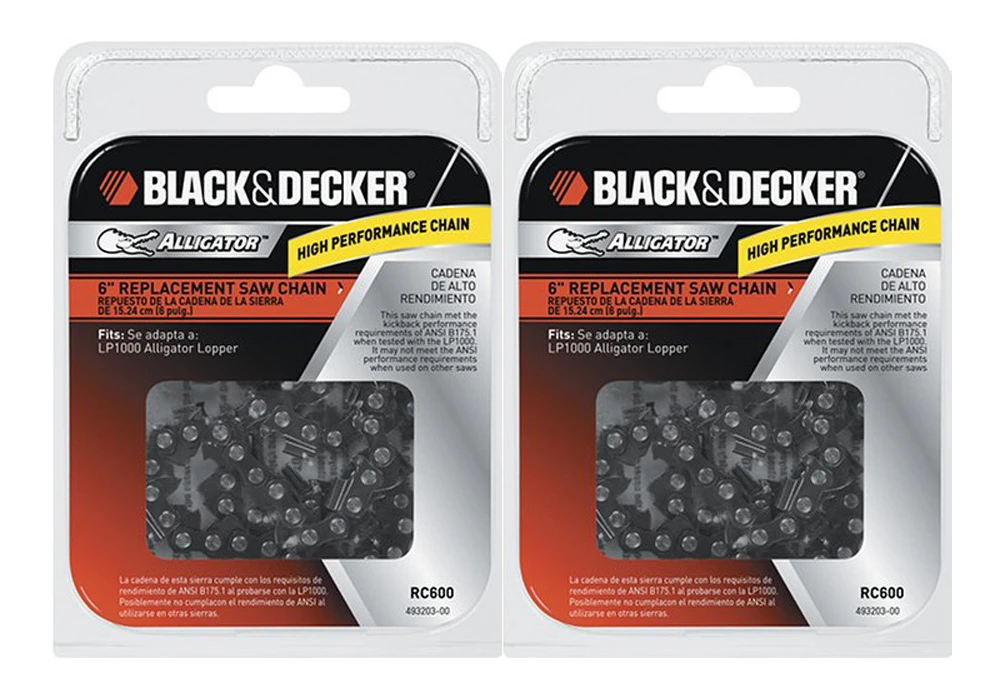 BLACK+DECKER RC600-2PK replacement chains