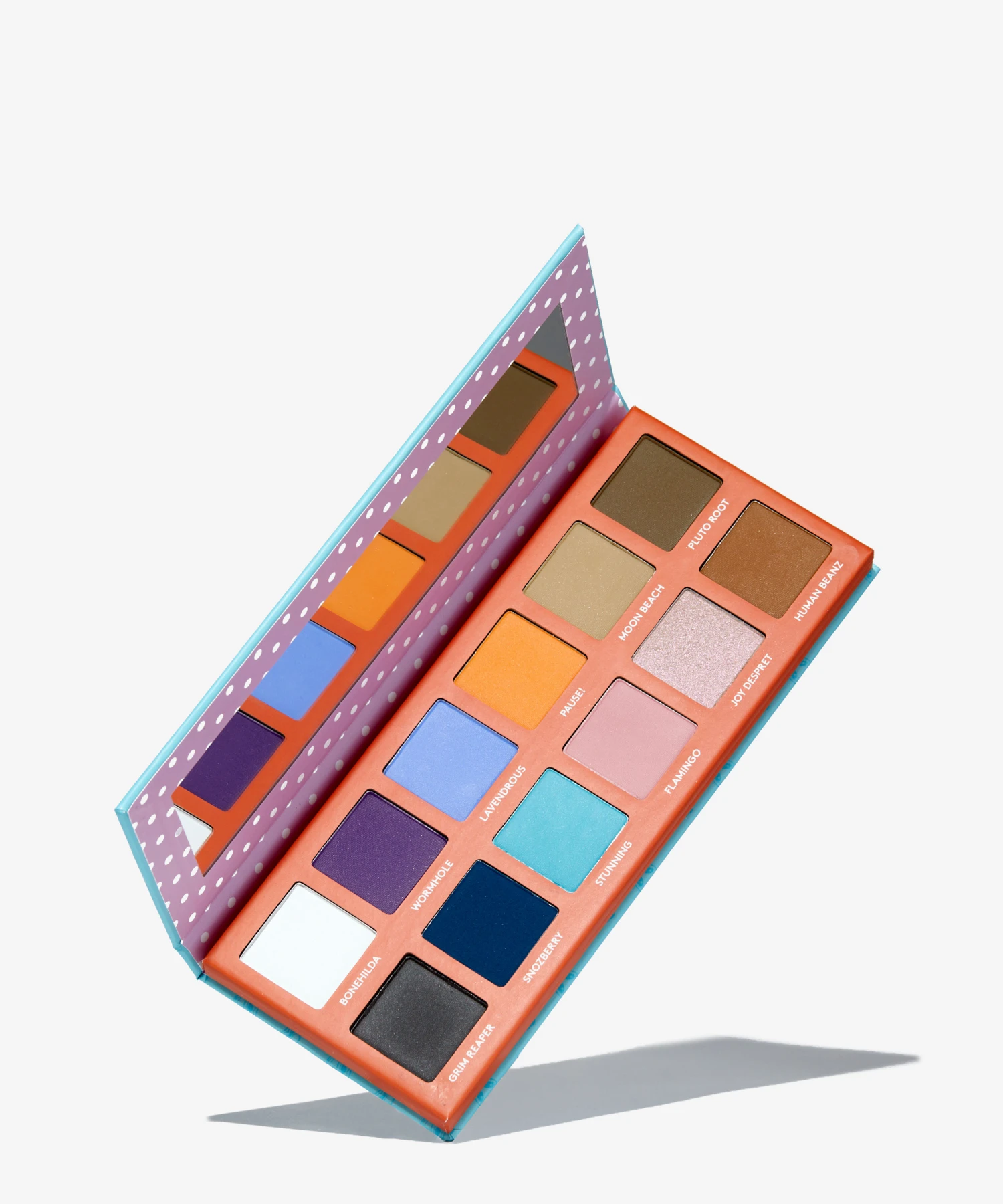 Trixie X Juno Palette showcasing 12 vibrant shades