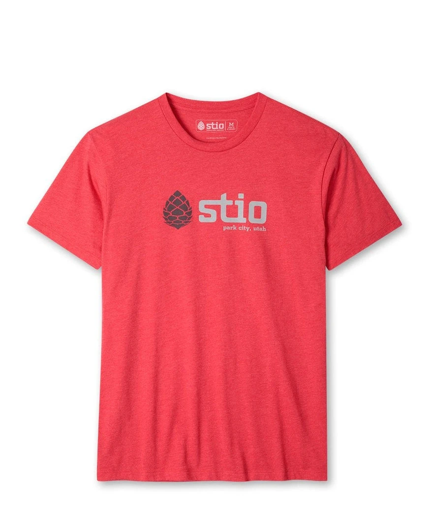 Stio Classic Park City Tee in Red Heather